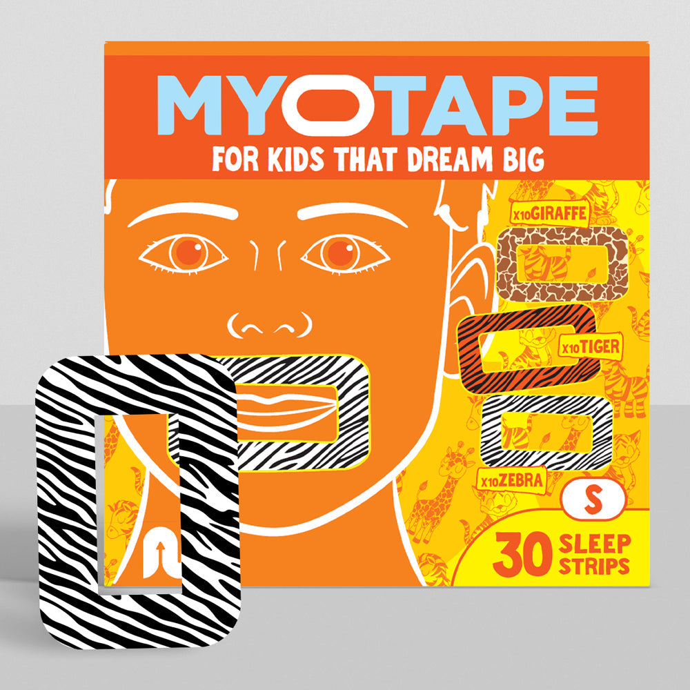 MyoTape - Mouth Tape for Kids - 30 Nights - Reduce Snoring - Safe Alternative to Mouth Tape - Improve Your Kids Sleep - Promote Nasal Breathing - Comfortable & Gentle On Skin - Small