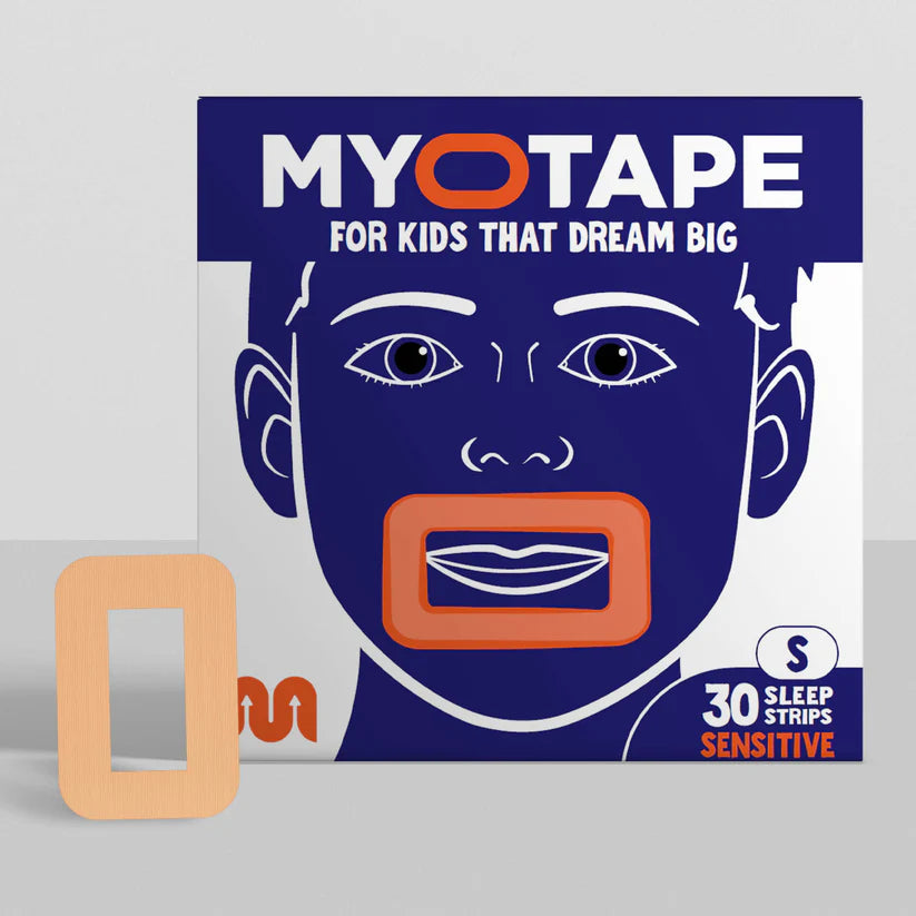MyoTape - Mouth Tape for Sensitive Skin – Small Size - 30 Nights - Reduce Snoring - Safe Alternative to Mouth Tape - Improve Your Kids Sleep - Promote Nasal Breathing - Small