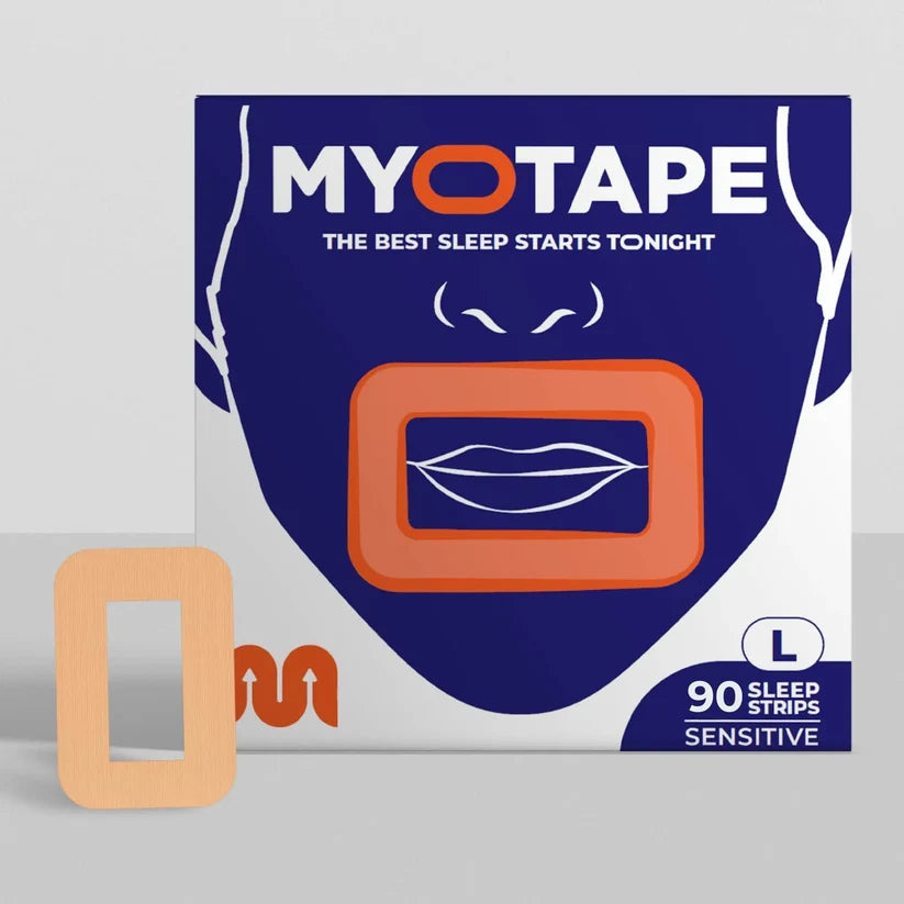 MyoTape Mouth Tape for Adults, Sensitive Skin - Sleep Strips - Size M - 30 Nights