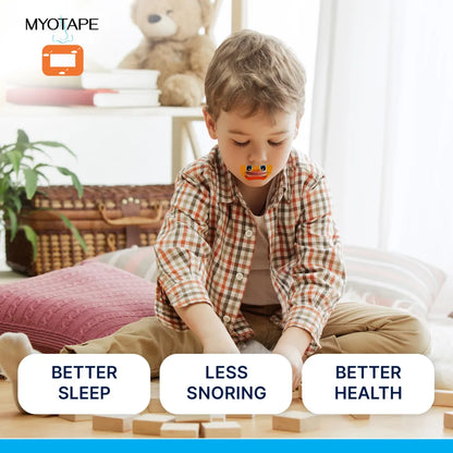 MyoTape para crianças – Suporte respiratório nasal para um sono saudável | 4 - 16 anos