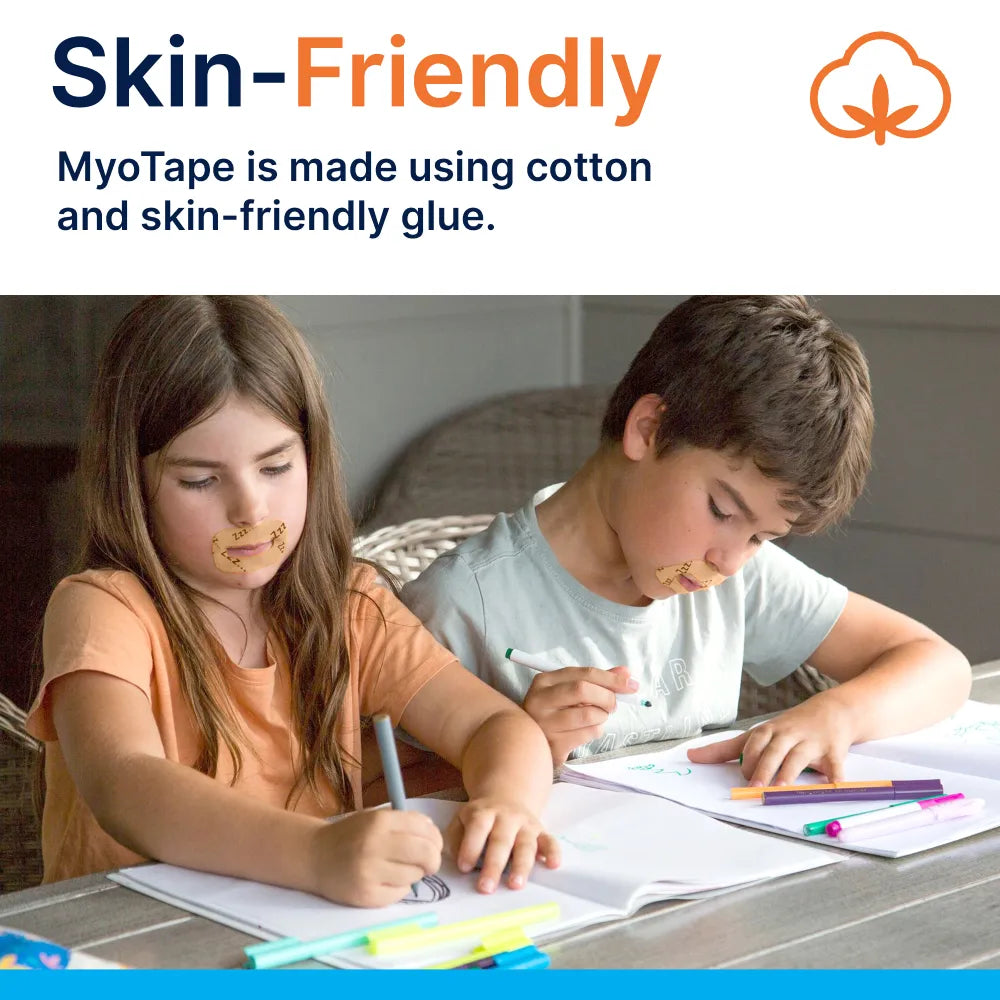 MyoTape Kids – zur Unterstützung der Nasenatmung – Größe S | 4 – 16 Jahre