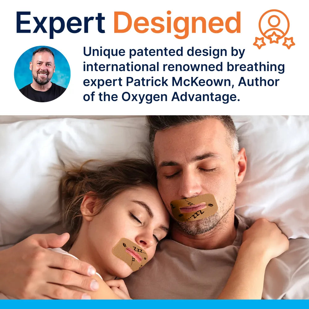MyoTape mouth tape designed by Dr. Patrick McKeown